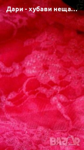 Розова блуза от дантела с подплата🍀❤S,M❤🍀арт.4224, снимка 8 - Блузи с дълъг ръкав и пуловери - 36773521
