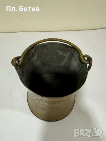 Стар бронзов съд, снимка 2 - Други ценни предмети - 47975253