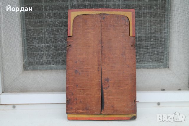 Икона триптих, снимка 12 - Антикварни и старинни предмети - 38883401