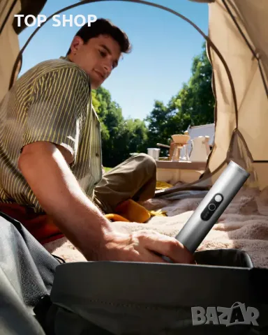 Прибираща се електрическа четка за зъби GearOra, вградена UV дезинфекция, снимка 5 - Тримери - 49500442