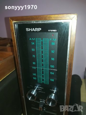 SHARP-RETRO RECEIVER-АНТИК, снимка 4 - Ресийвъри, усилватели, смесителни пултове - 28502900