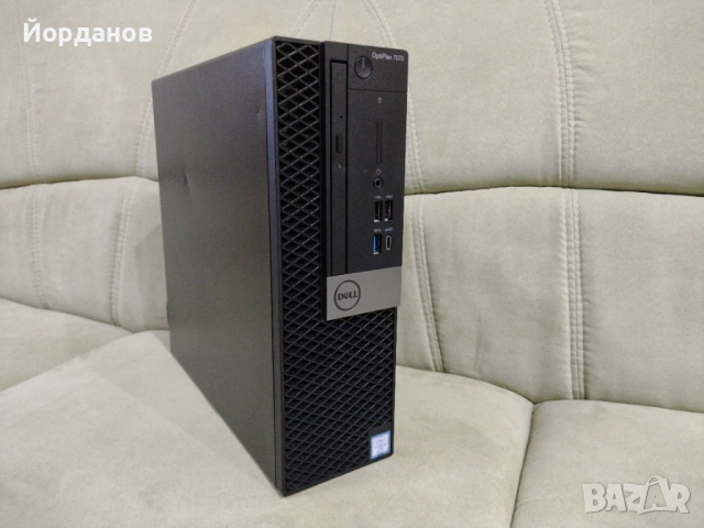 Dell Optiplex 7070 Intel Core i5 9500/8gb.ram./120gb.ssd/500gb.hdd, снимка 3 - Работни компютри - 52109236