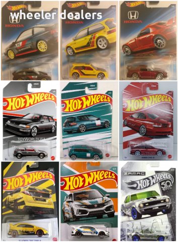 Метални колички Hot Wheels от сетовете LARRY Wood FORZA  GRAN Turismo, снимка 9 - Колекции - 22030230