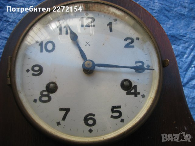 Немски каминен часовник HAC WURTTEMBERG, снимка 2 - Антикварни и старинни предмети - 28466299