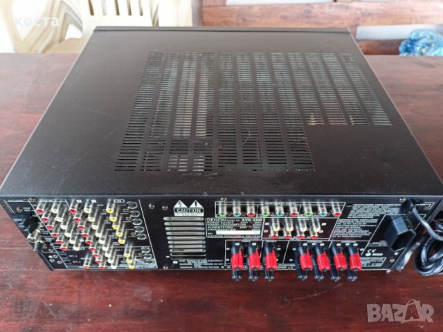 Усилвател Denon AVR-3300, снимка 15 - Ресийвъри, усилватели, смесителни пултове - 35540484