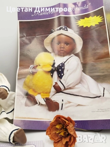 Колекционерска порцеланова кукла , снимка 8 - Кукли - 51446089