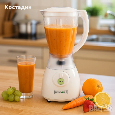 Блендер с приставка за мелница Royalty Line SM-400P.2, снимка 8 - Блендери - 52369725