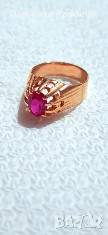 СССР златен пръстен проба 583