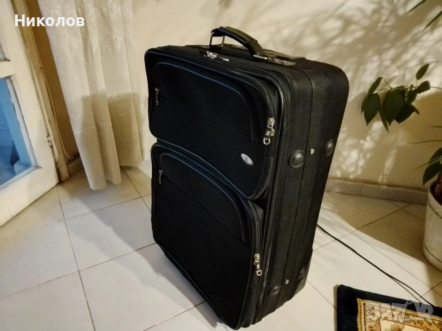 Куфар 2бр усилени колелца "OLIMPIA" "65/50/25см" "15€"!+Доставка!, снимка 6 - Куфари - 53327302