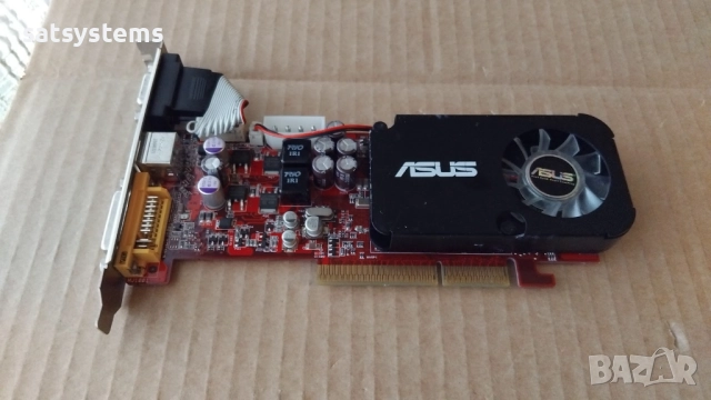 Видео карта ATi Radeon Asus AH3450 256MB GDDR2 64bit AGP, снимка 5 - Видеокарти - 52184889