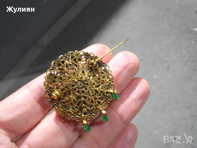 СТАРА БРОШКА, снимка 6 - Антикварни и старинни предмети - 50125171