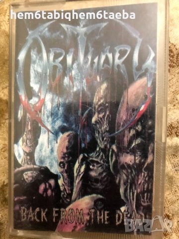 Рядка касетка! Obituary - Back from the Dead, снимка 1 - Аудио касети - 27876157