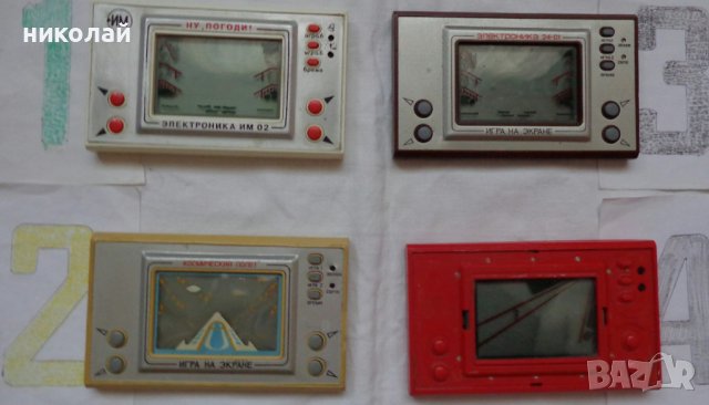 Ретро детски електронни игри Електроника СССР употребявани работещи., снимка 3 - Колекции - 36779018