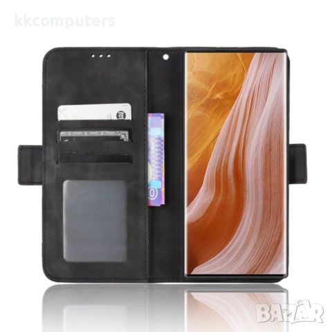 ZTE Axon 40 Ultra Wallet Калъф и Протектор, снимка 4 - Калъфи, кейсове - 53034291