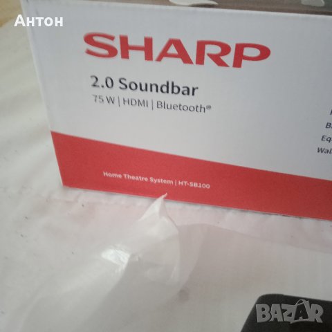 Колонка SHARP с Bluetooth , снимка 2 - Тонколони - 43151523