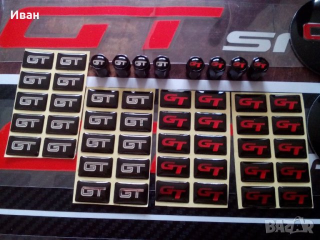 GT sport аксесоари за кола автомобил емблема капачки стикер лепенка, снимка 10 - Аксесоари и консумативи - 28822004