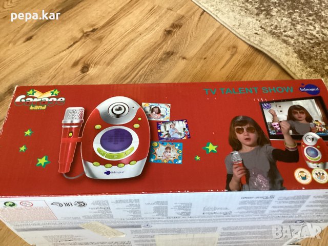 Детско караоке Itsimagical с микрофон,в кутия