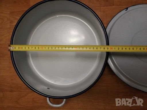 Емайлирана тенджера. , снимка 3 - Съдове за готвене - 27702324