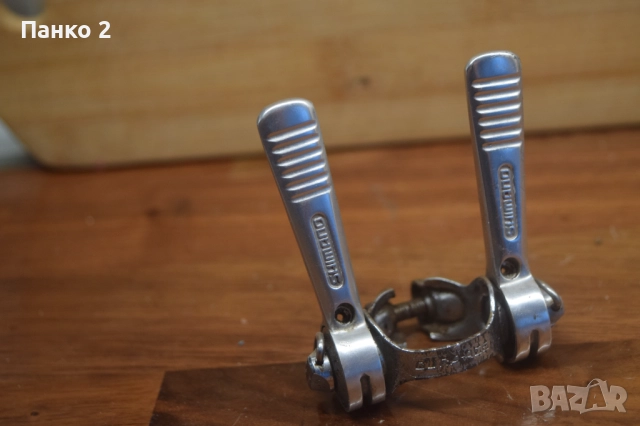 Ретро Шосейни Палцови Команди Shimano Dura Ace 1рво поколение, снимка 5 - Части за велосипеди - 52547349
