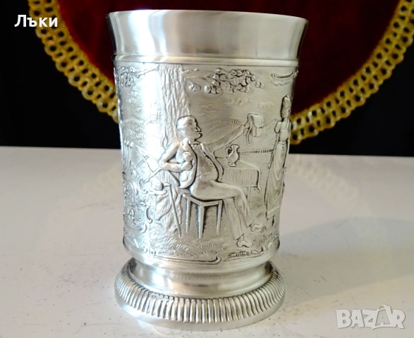 Калаена чаша за вино серия Lindenwirtin,любовна песен. 