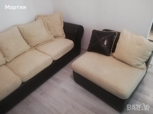 Диван от две части , снимка 5 - Дивани и мека мебел - 52437452