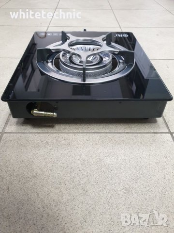 ••НОВО•• Газов керамичен котлон единичен с термо защита - NJ- NGB S1 3г. гаранция, снимка 5 - Печки, фурни - 27646466