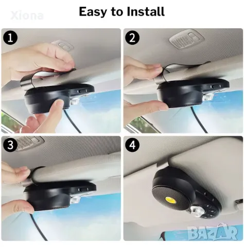 Висок клас bluetooth комплект за автомобил Deelife NX2, снимка 4 - Bluetooth тонколони - 49334390