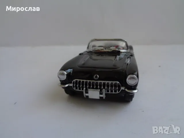 1:43 DINKY MATCHBOX CHEVROLET CORVETTE КОЛИЧКА МОДЕЛ, снимка 2 - Колекции - 47292901