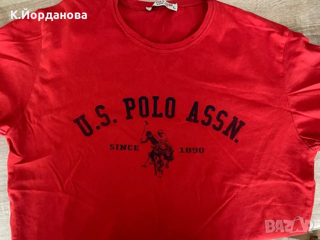 Тениски на U.S. Polo, снимка 4 - Тениски - 51331630