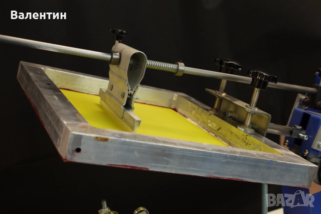 Ръчна машина за ротационен ситопечат, снимка 4 - Други машини и части - 52955144