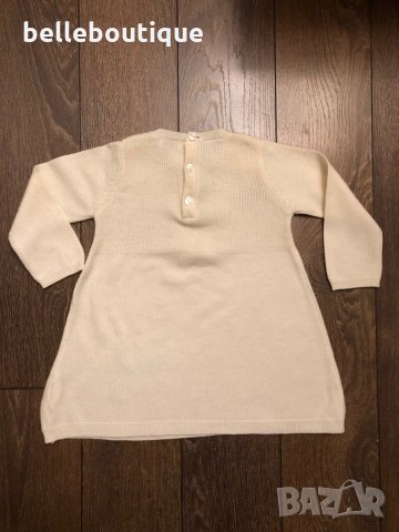 Стилна бебешка италианска рокличка Manai 6 месеца 68 см., снимка 3 - Бебешки рокли - 28182953