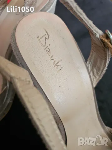 Сандали на платформа BIANKI, снимка 6 - Сандали - 50390878