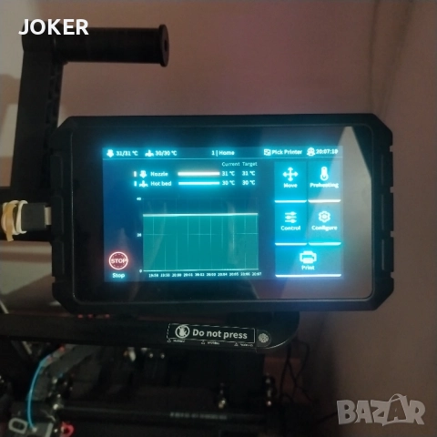 3D принтер Ender 3 S1 Pro с камера Nebula и Sonic Pad – готов за печат, снимка 3 - Друга електроника - 51446444