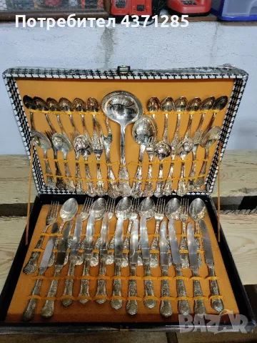 Посребрени прибори за хранене – 12 човека 