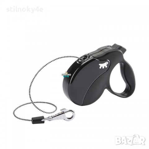 Автоматичен повод за куче с въже Кучешки автоматичен повод на въже Автоматични кучешки поводи, снимка 1