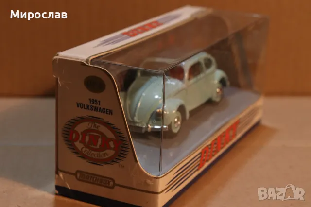 1:43 DINKY MATCHBOX VW 1951 КОЛИЧКА МОДЕЛ, снимка 4 - Колекции - 49534583