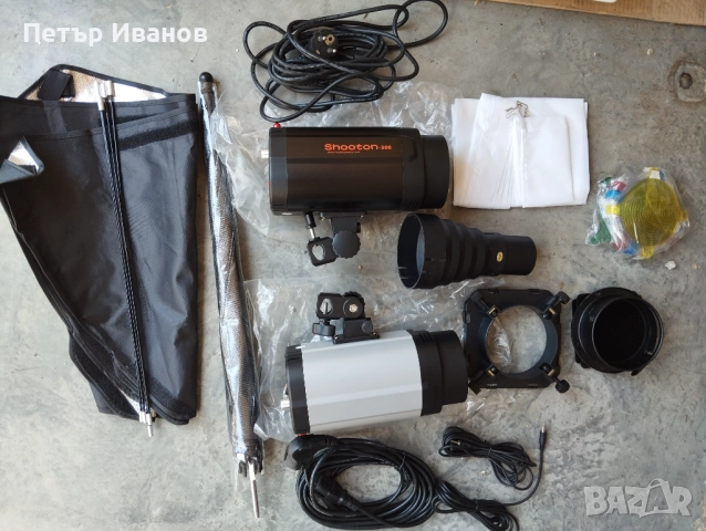 Осветление за студио комплект , снимка 9 - Светкавици, студийно осветление - 52943447