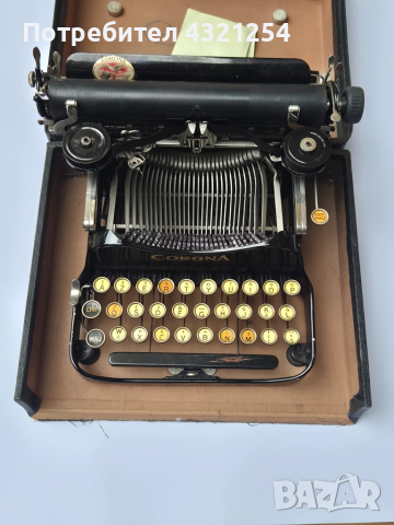 Стара миниатюрниа пишеща машина ROIAL, снимка 5 - Антикварни и старинни предмети - 52317733