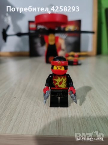 Лего Нинджаго Kai - Spinjitzu Master 70633, снимка 3 - Конструктори - 51607732