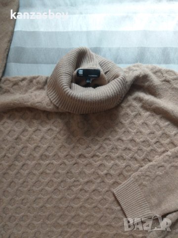 g-star cable turtle knit - страхотен дамски пуловер  КАТО НОВА, снимка 8 - Блузи с дълъг ръкав и пуловери - 43186570