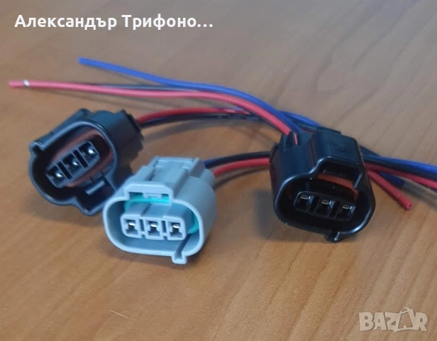 Конектор букса с окабеляване за запалителна бобина за Toyota, Lexus,Peugeot 107,108, DAIHATSU ,CITRO, снимка 8 - Части - 52464179