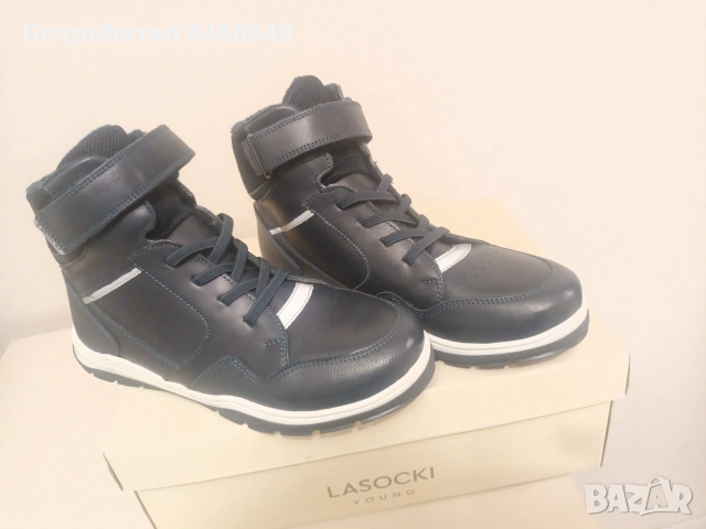 Продавам детски боти от естествена кожа , снимка 3 - Детски обувки - 52930494