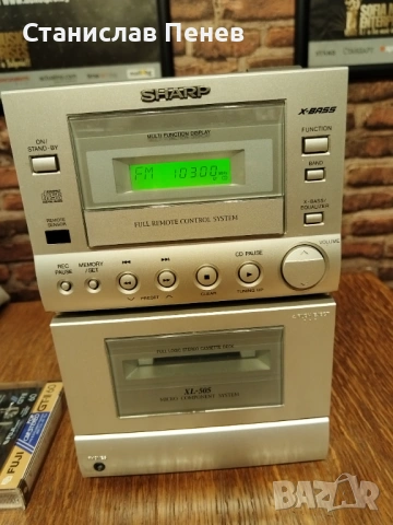 Sharp XL-505 Micro Component System , снимка 6 - Ресийвъри, усилватели, смесителни пултове - 53296569