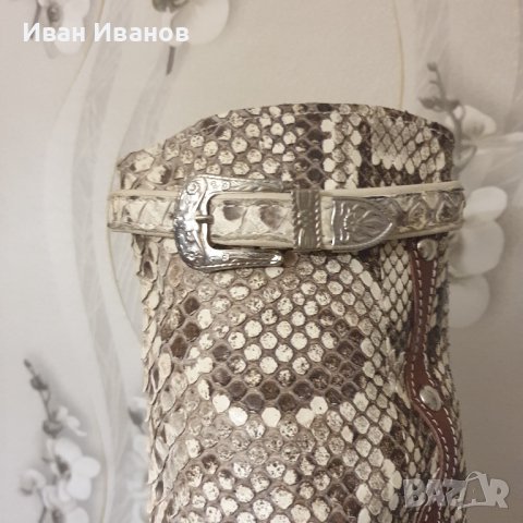 Hector Riccione ботуши от Питон  номер 37, снимка 8 - Дамски ботуши - 43688327