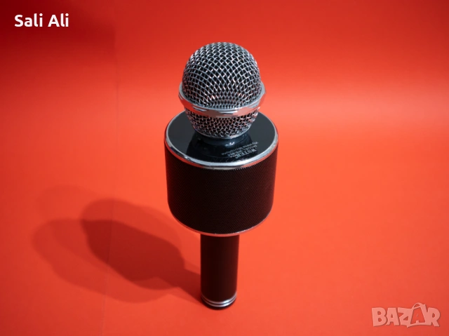 WSTER WS-858 безжичен караоке микрофон Bluetooth 5-в-1 All in One, снимка 2 - Микрофони - 53486173