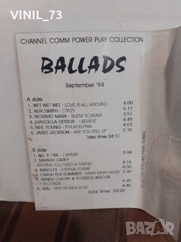 Ballads- september 94, снимка 4 - Аудио касети - 32347354