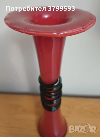 Красиви стъклени вази, снимка 2 - Вази - 52432220