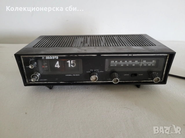 Радио часовник Малта model RD 500, снимка 2 - Радиокасетофони, транзистори - 53041114