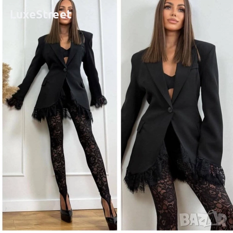 Дамскo Сако с Дантела 🤍