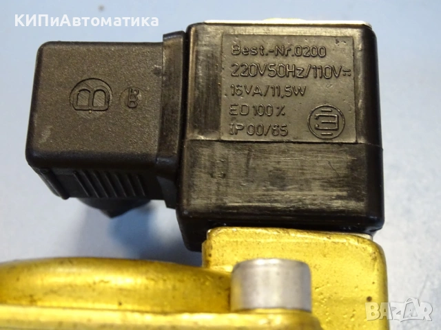 ел. магнитен вентил ”ЗИТА” Русе 0927.200 G3/4 220VAC/110VDC, снимка 3 - Резервни части за машини - 53166356